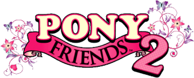 Pony Friends 2 title screen for Wii